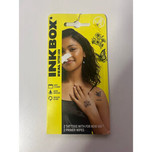 Unisex INKBOX Temporary‎ Tattoos One Size Yellow